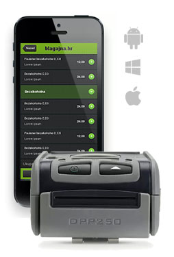 Blagajna.hr mobilna verzija